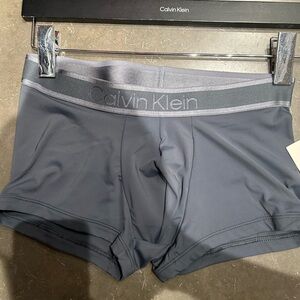 Calvin Klein Microfiber low rise  Trunk - dar grey